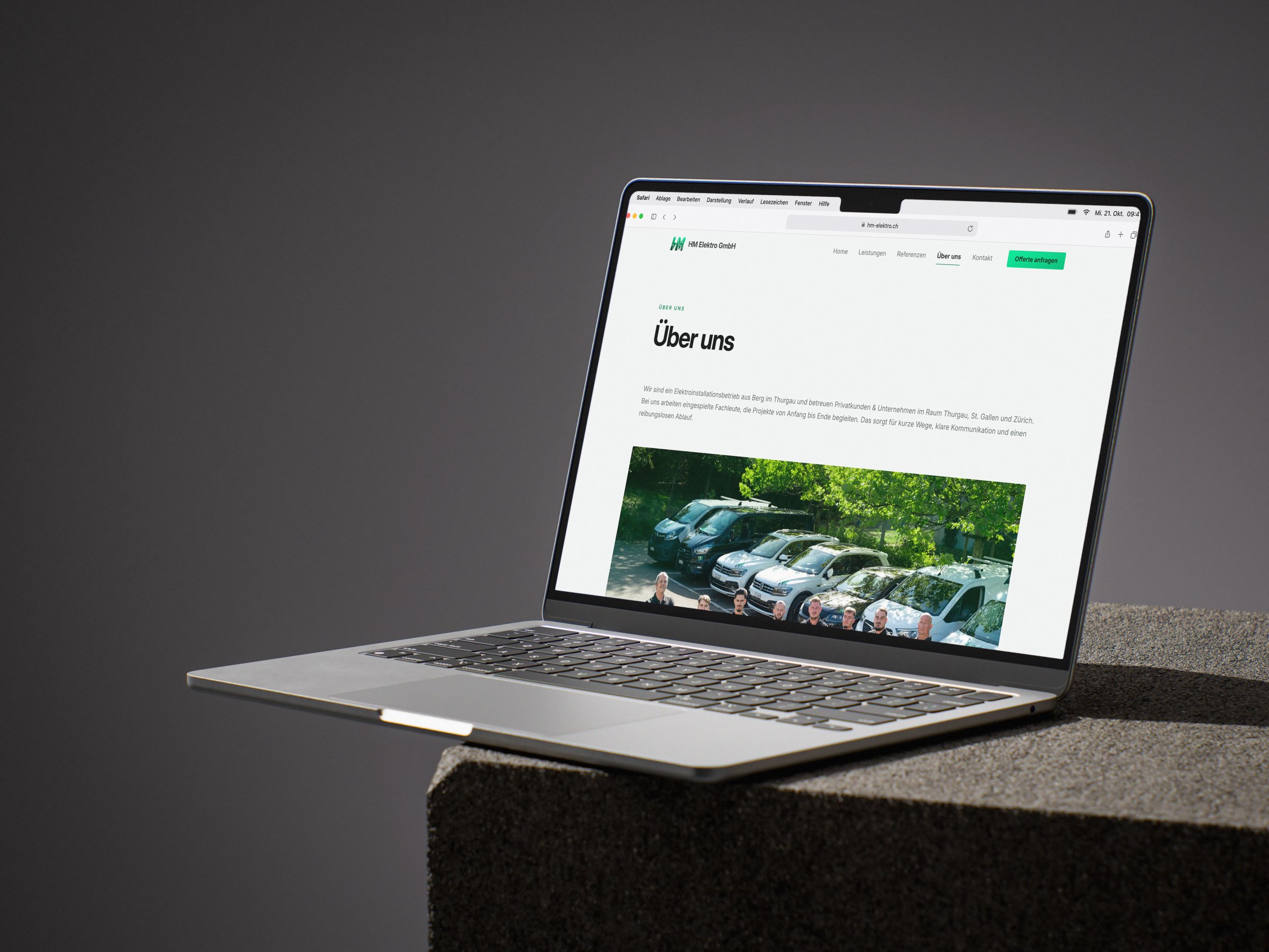 HM Elektro GmbH - Webseite